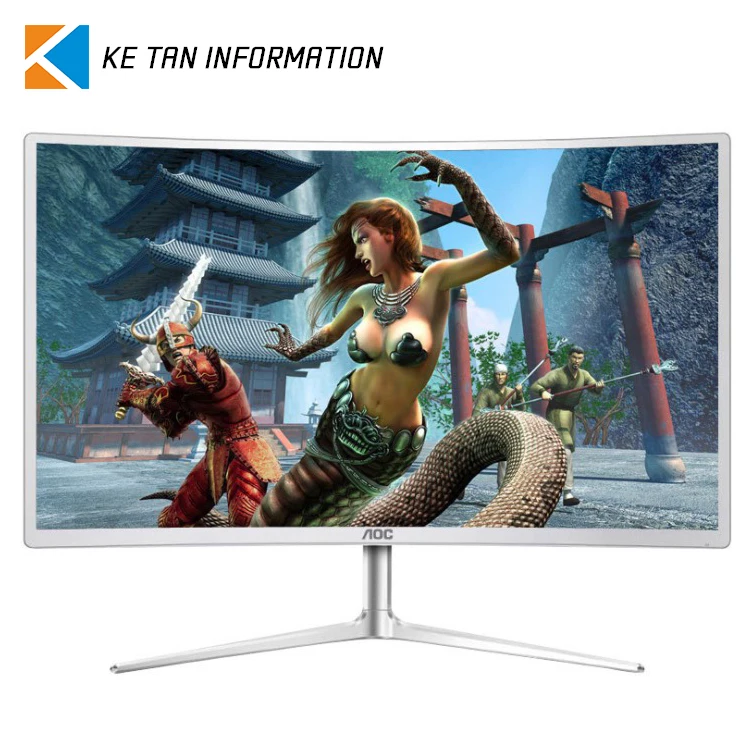 

27-дюймовый настольный компьютерный экран AOC C2708VH, СВЕТОДИОДНЫЙ изогнутый монитор