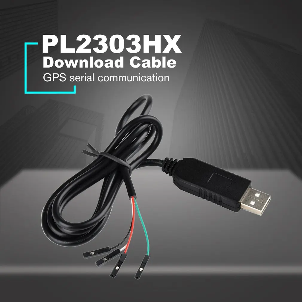 PL2303 PL2303HX USB в ttl кабель 4 Pin RS232 модуль конвертер Последовательный Кабель адаптер