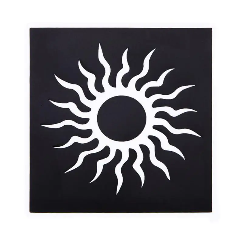 20 шт./компл. шаблон для татуажа волос триммер резной окраски Рисунок трафарет