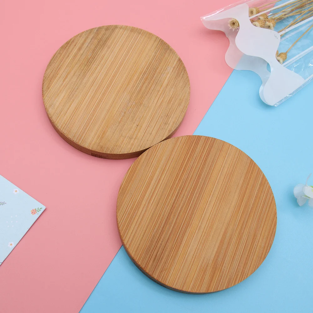 10 шт бамбуковые прослойки в завод блюдце горшок для растений поднос круглый