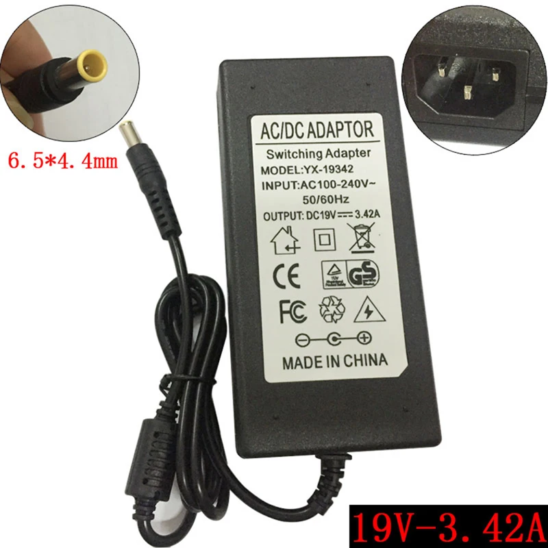 19 в 6 5 а 4 * мм адаптер переменного и постоянного тока для Samsung 22 &quot32&quot BN44 00837A HDTV TV LCD