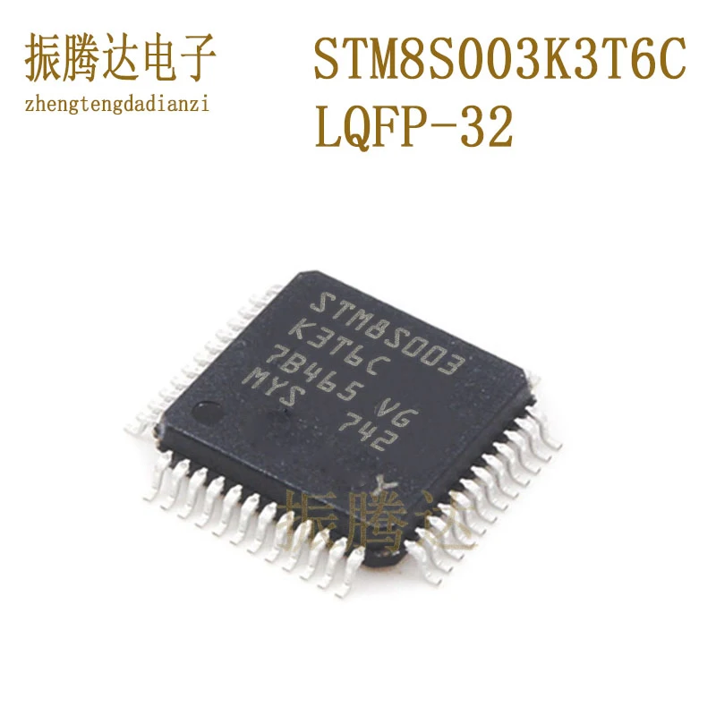STM8S003K3T6C STM8S003K3 STM8S003 STM8S посылка LQFP 32 MCU|Интегральные схемы| |