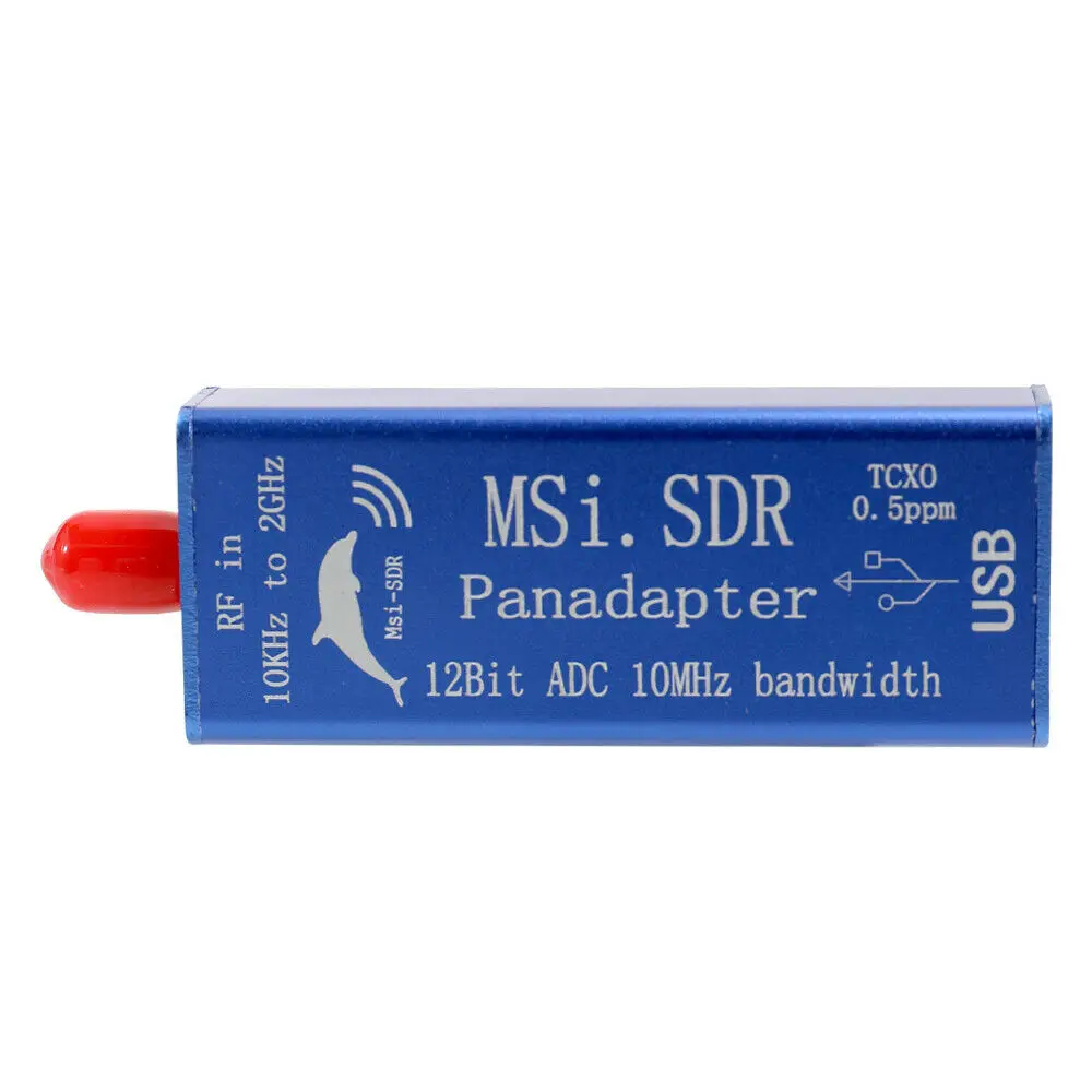 Новое широкополосное программное обеспечение MSI.SDR от 10 кГц до 2 ГГц Panadapter SDR