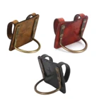 Tourbon натуральная кожа сверхпрочная стальная петля держатель молотка чехол для инструментов