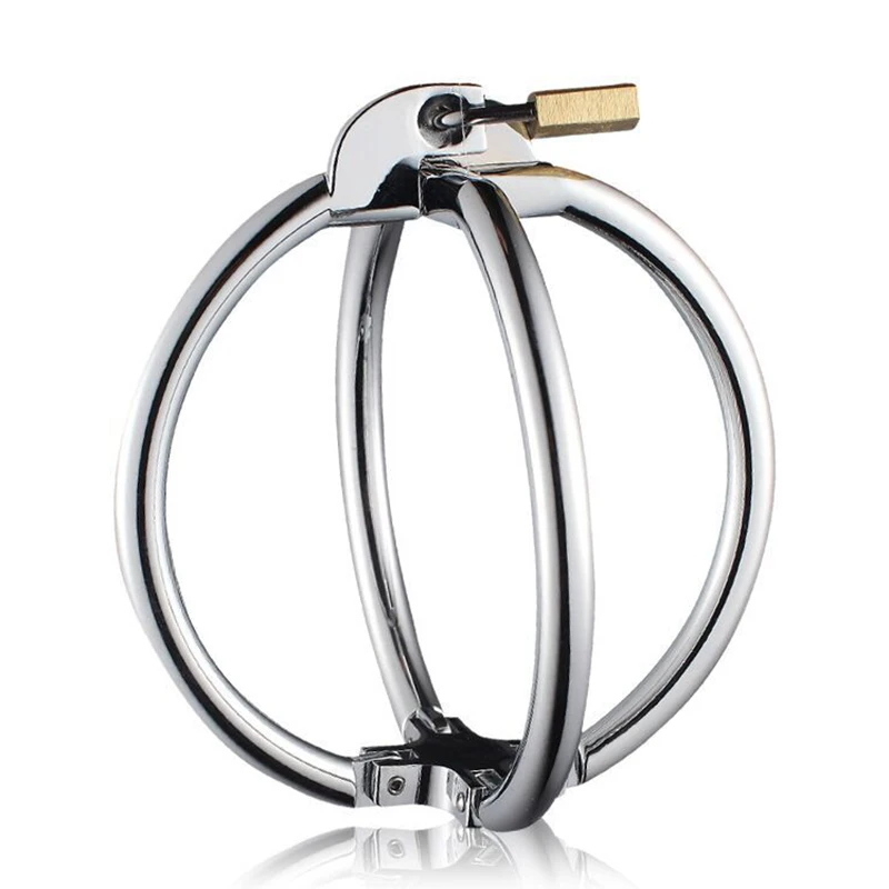 Наручники из нержавеющей стали с перекрестными ремешками металлические