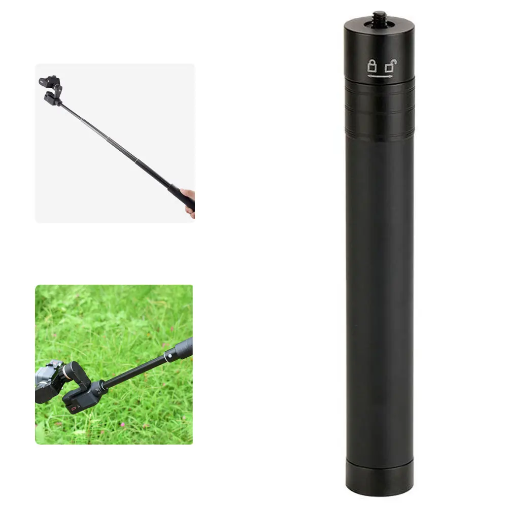 

Travel Smooth DSLR Camera Gimbal Extension Pole Selfie Handheld Adjustable 29inch Stabilizer Accessory Stick With Gimbles