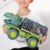 Автомобиль, игрушечный динозавр, игрушечный грузовой автомобиль с динозавром, рождественский подарок для детей - изображение