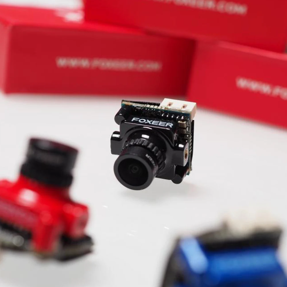 Foxeer Arrow Micro Pro 1/3 &quotCCD 1 8 мм 4:3 600TVL PAL/NTSC FPV камера с OSD черный/синий/красный для