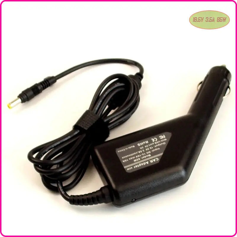 Автомобильный адаптер питания постоянного тока зарядное устройство + USB порт для