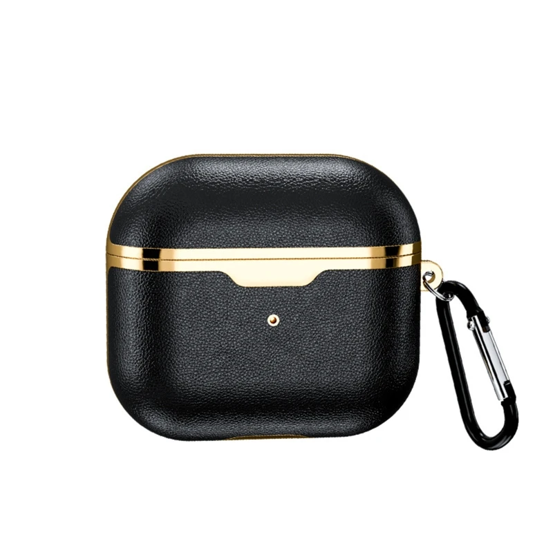 

Leather Case For Airpods- pro 4 For Apple Air Pods Case Cover Bluetooth Earphone