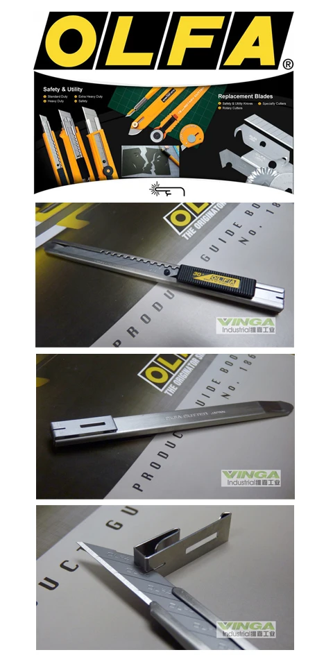 OLFA SAC 1 нож с углом графического искусства из нержавеющей стали резак слайд