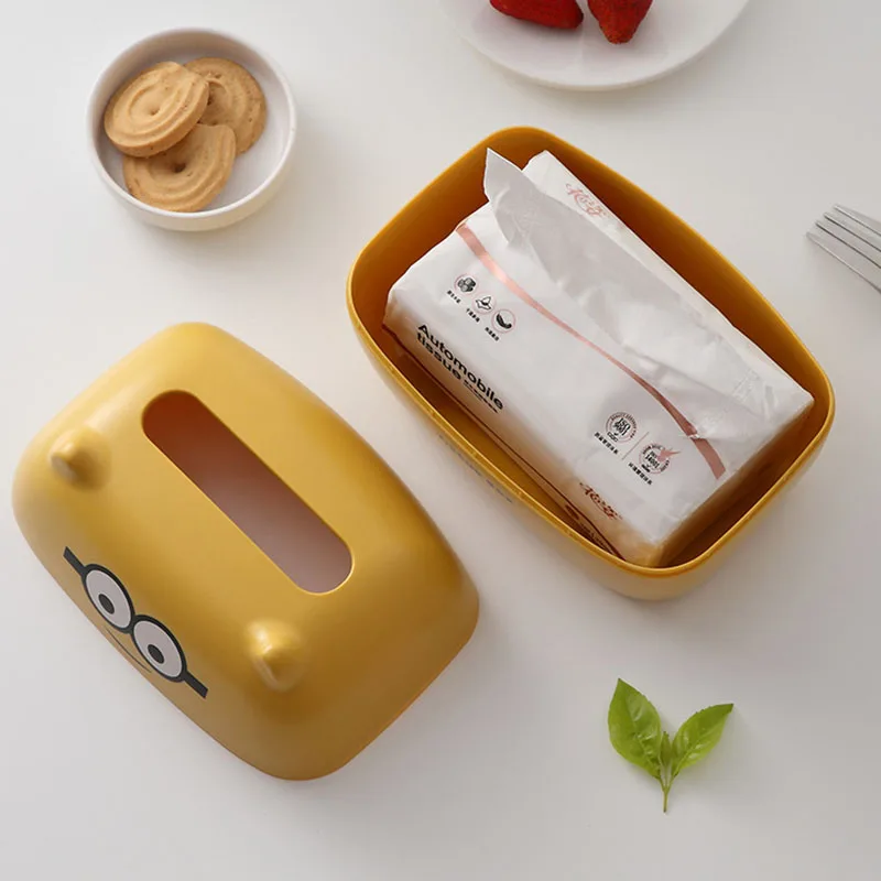 Коробка для хранения бумаги в скандинавском стиле 4 цвета милый мультяшный