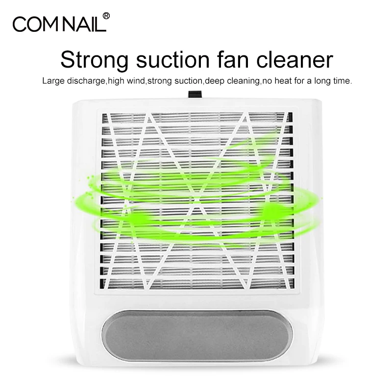 Новый мощный пылеуловитель для ногтей COMNAIL 80 Вт вентилятор дизайна салона