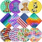 Пузырьки-пузырьки, антистрессовые животные, простая диммирующая сенсорная игрушка, антистрессовые игрушки для детей и взрослых