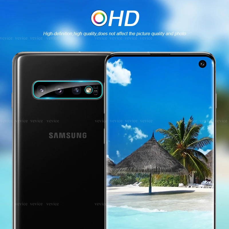 2x 9D Камера объектив Защитная Стекло для samsung Galaxy S10 S9 s8 Note 8 9 10 закаленная пленка A7