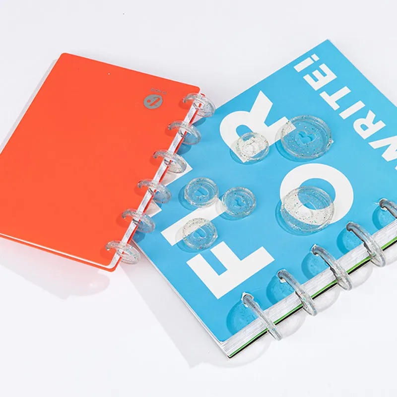 100 шт./компл. 24/35 мм Разноцветные отверстия в форме гриба с дисковым креплением