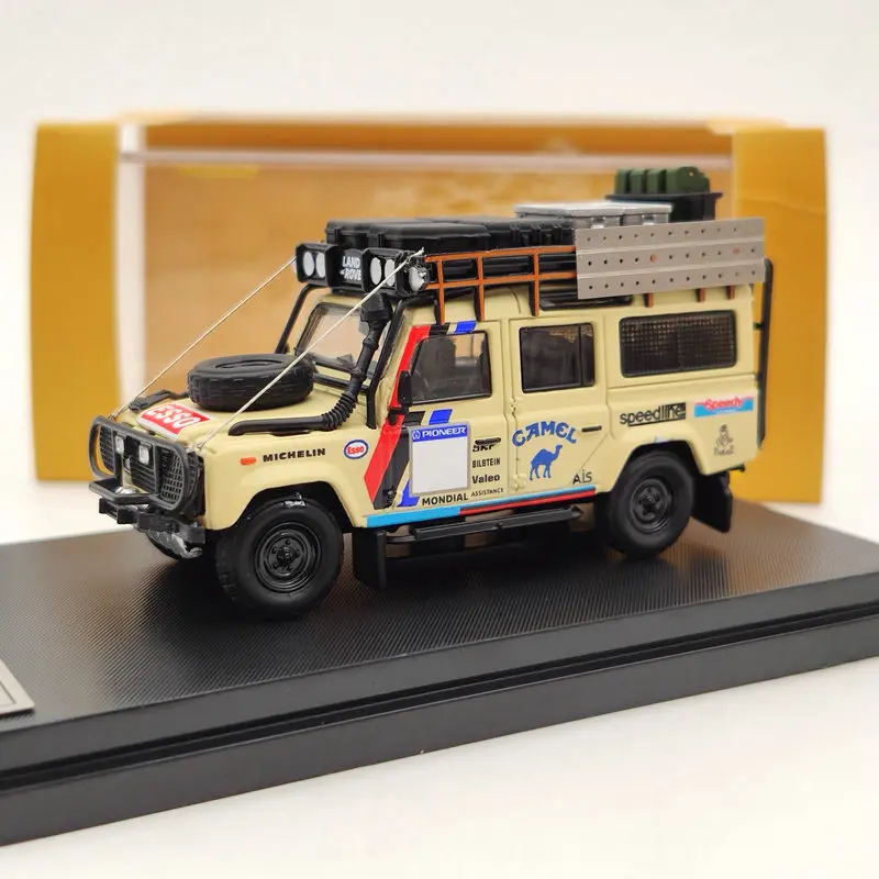Мастер 1:64 для L R Defender 110 SUV литая модель модели игрушки автомобиль новый желтовато