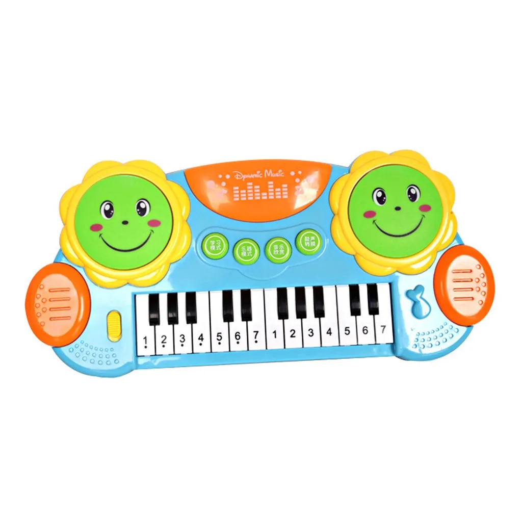 37-клавишная электронная органная цифровая фортепианная клавиатура с микрофоном