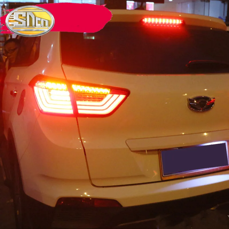 Автомобильный светодиодный задний фонасветильник для Hyundai Creta 2014 - 2017 2018 ходовой