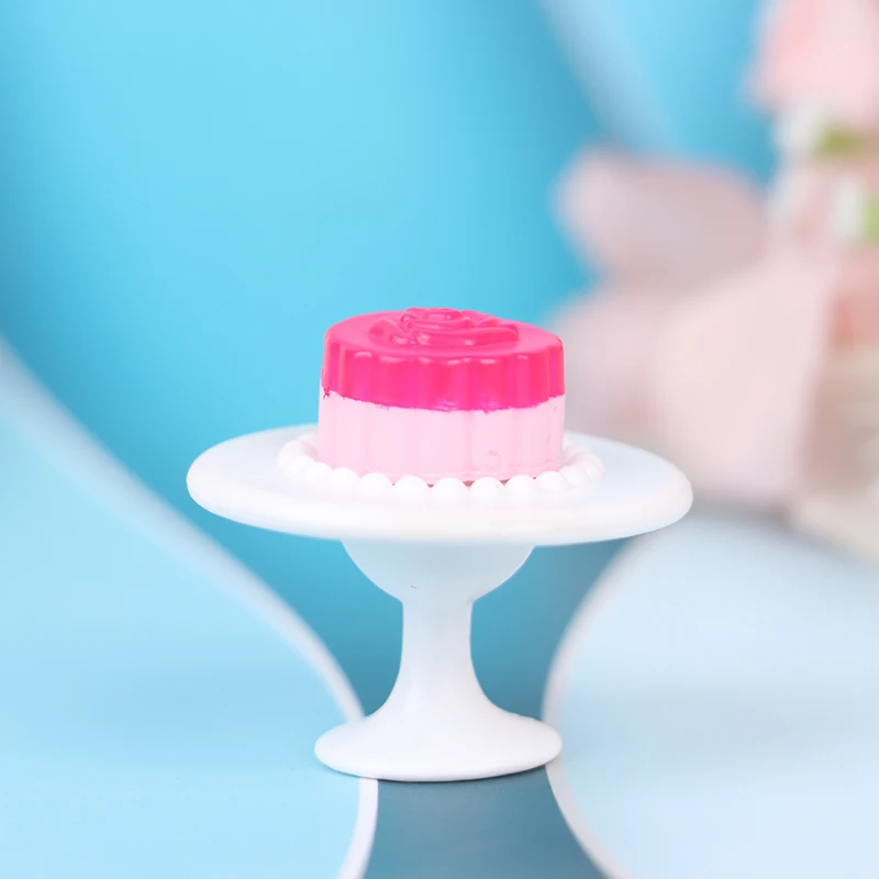 

1:12 Dollhouse Miniature Birthday Cake Simulation Food Pretend play Kitchen Toy