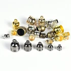 Концевые наконечники для ожерелья 20-50 шт.лот 7-14 мм, бахрома, Концевики, Концевики для изготовления ювелирных изделий, серьги, аксессуары для рукоделия