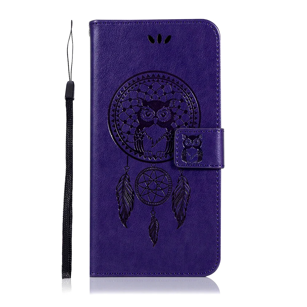Сова Pattern чехол для SONY Xperia 1 10 плюс L3 L2 L1 XA XA1 XA2 ультра XZ3 XZ2 XZ1 компактный XZ2 Премиум кожаный чехол бумажник чехол