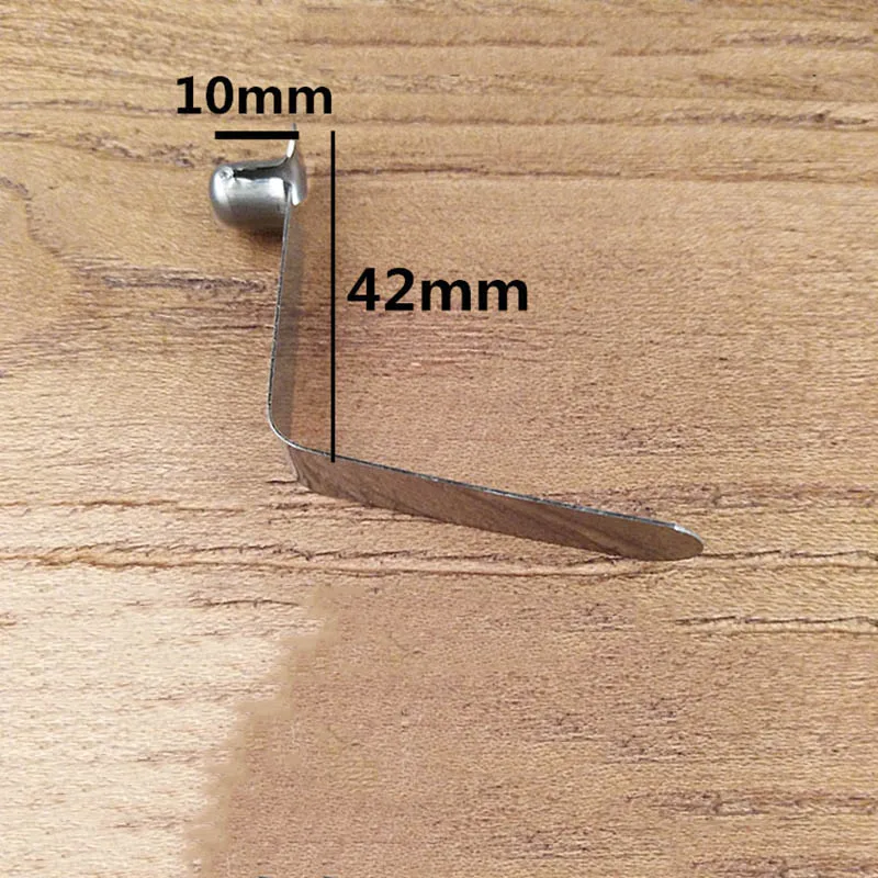 

50PCS 25MM Dia Pipe Single Hollow V Shape Shrapnel Button Kayak Paddle Snap Spring Clip Tent Pole Tube Lock Awning Telescopeic