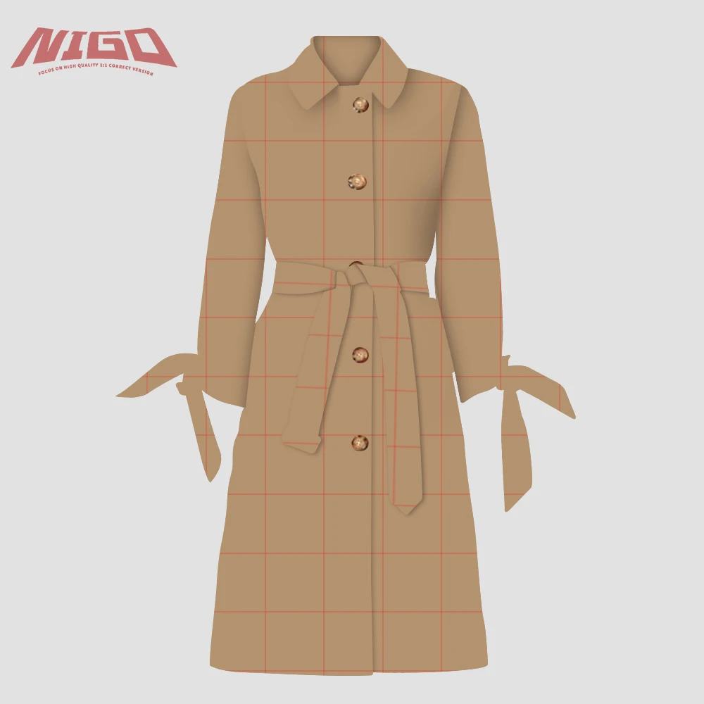 

Винтажный тренчкот NIGO 21ss в клетку # nigo7875