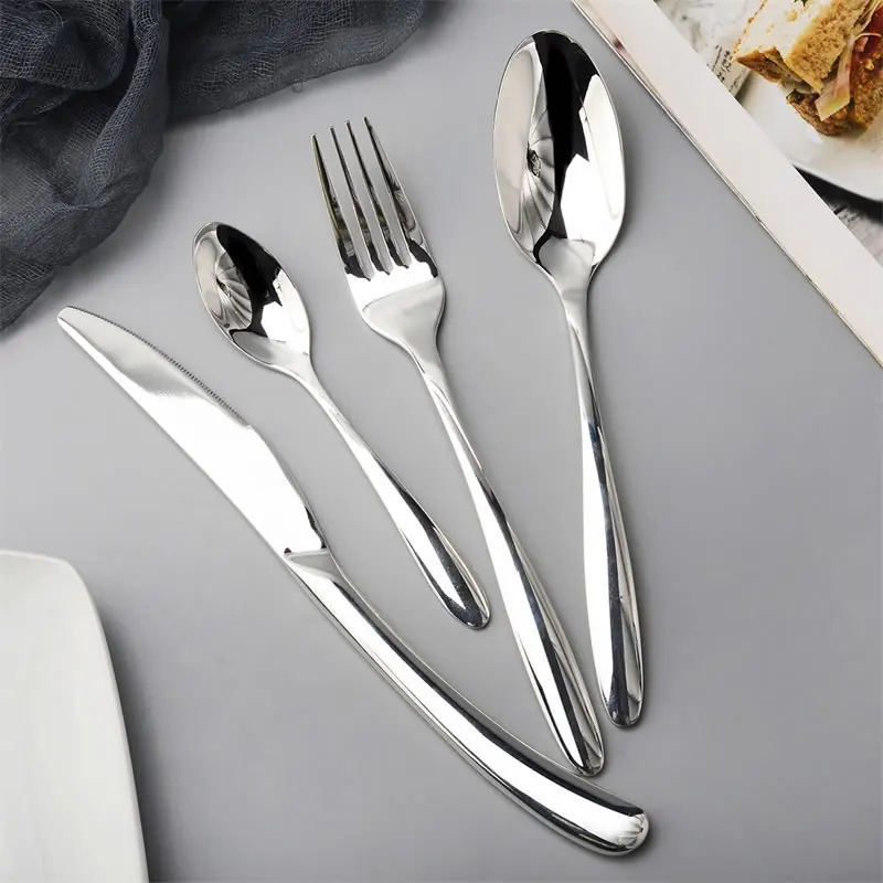 Столовые приборы высокого качества 304 столовый набор из нержавеющей стали нож
