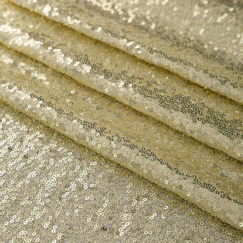 

Gold Sequin Table Runner for Wedding Banquet Party Christmas Shine Sequined Dinner Table Decoration Cloth Home Supply