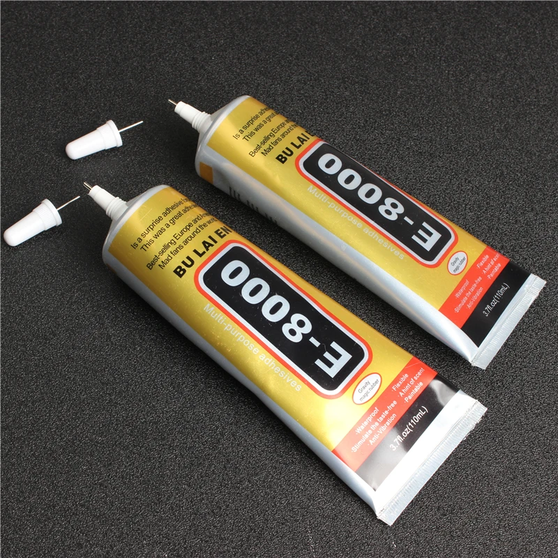 110 мл E8000 клей для изготовления ювелирных изделий Прозрачный полимерный жидкий