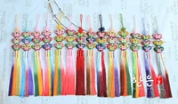 three strings of butterfly bridal hanbok pendant car pendant butterfly decoration chinese peace knot hanfu pendant