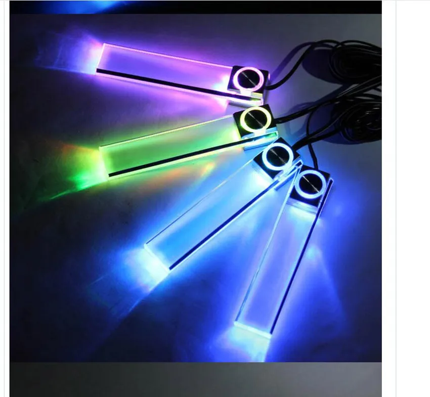 Автомобильный интерьерный атмосферный светильник/ножной светильник для honda civic