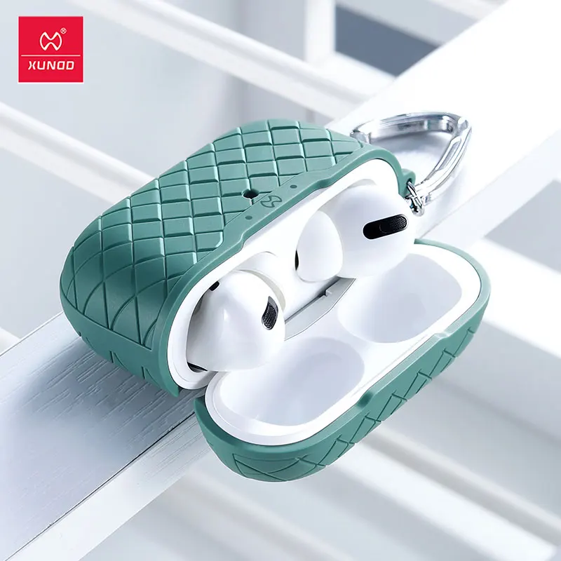 Чехол Xundd Shookproof для Apple AirPods Pro защитный чехол подушка безопасности бампер мягкие