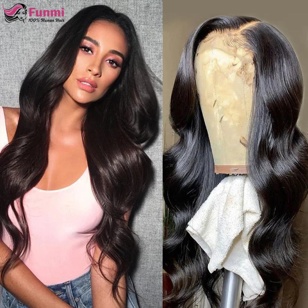 Brazilian Body Wave Wigs 13x4 Lace Frontal Human Hair Wigs Pre Plucked Remy Lace Wig 13x6 Lace Frontal Wig For Black Women