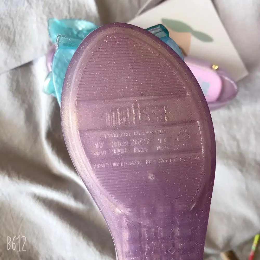 Melissa/брендовые прозрачные сандалии для больших девочек Новинка лета 2020 года