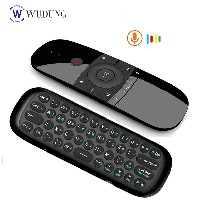 Беспроводная клавиатура Air Fly Mouse перезаряжаемая английская русская 2 4 ГГц мини
