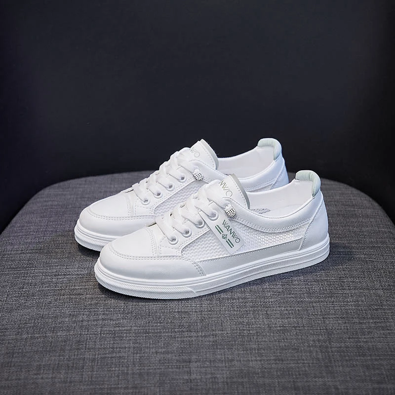 

Fashion Comfortable women Spring Sports Shoes 2021 summer Outdoor Sports Lace-Up light Non-Slip Breathable Flat Shoes
