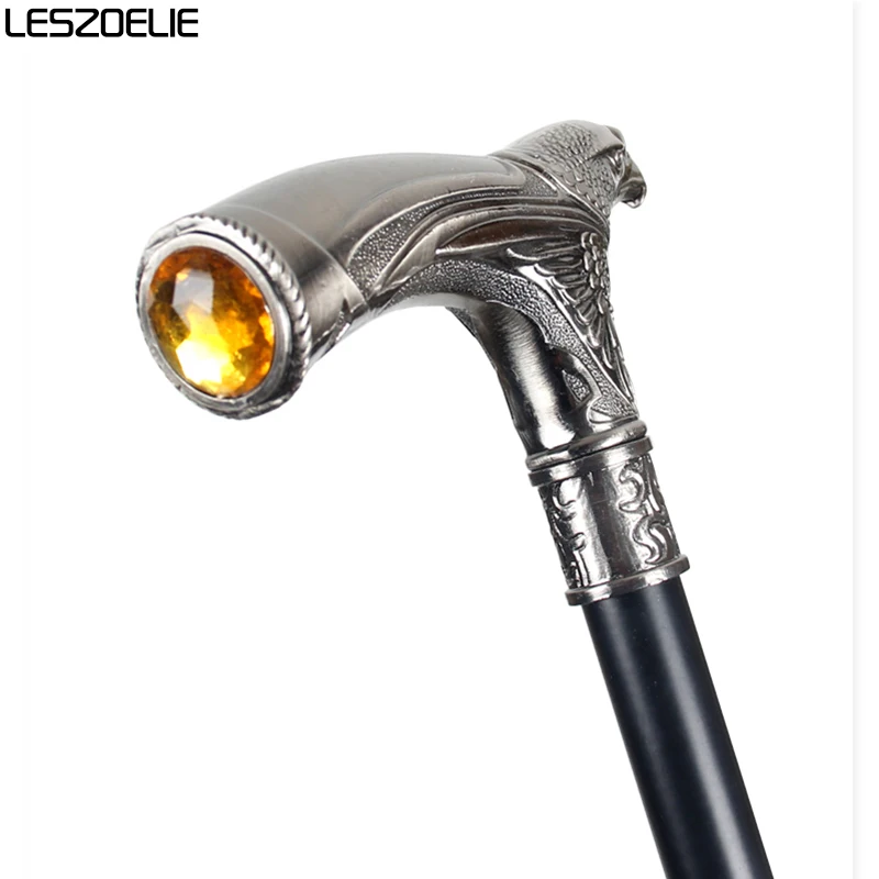 Трость с головой орла и стразы для мужчин женщин роскошная декоративная трость