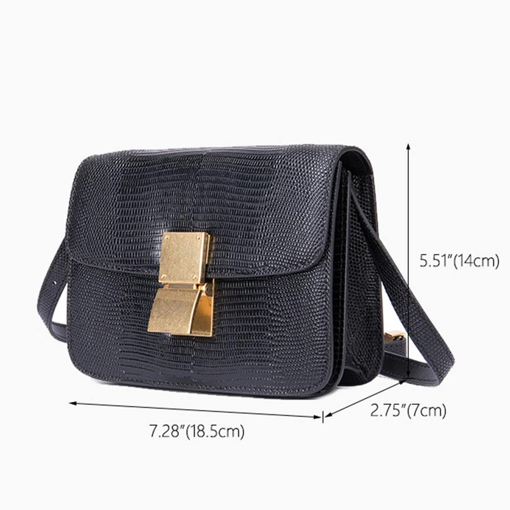 

Fashion Female Handbag Cowhide Square Tassel Color Matching Casual Outdoor One-Shoulder Diagonal Bag