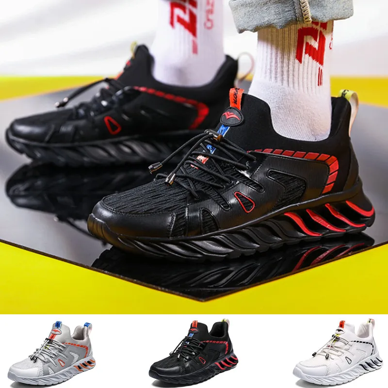 

Men's casual shoes comfortable and breathable walking shoes shock absorption non-slip fashion sneakers