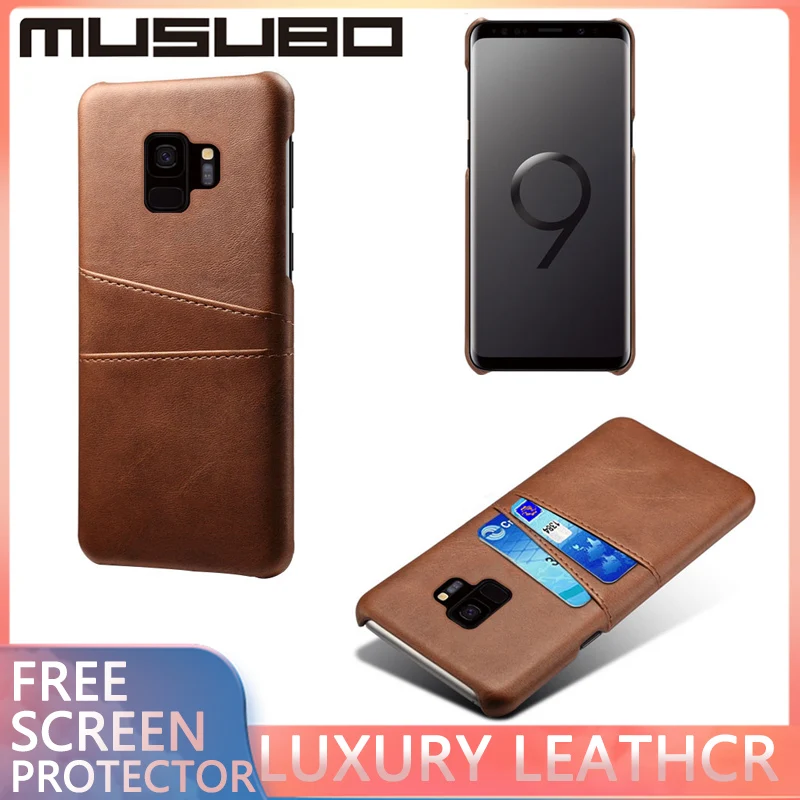 

MUSUBO Leather Phone Case For Samsung Galaxy S20 Ultra S10 S10e S7 S9 S8 A71 A70 A51 A50 M31 Note 8 9 10 Plus 20 Ultra Card Case
