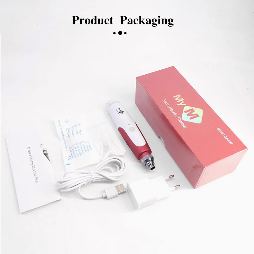 

Auto Microneedling Pen Bayonet Microneedle Rolling Machine for Electric Micro Needle Roller Stamp Therapy Nano Tips for BB Glow