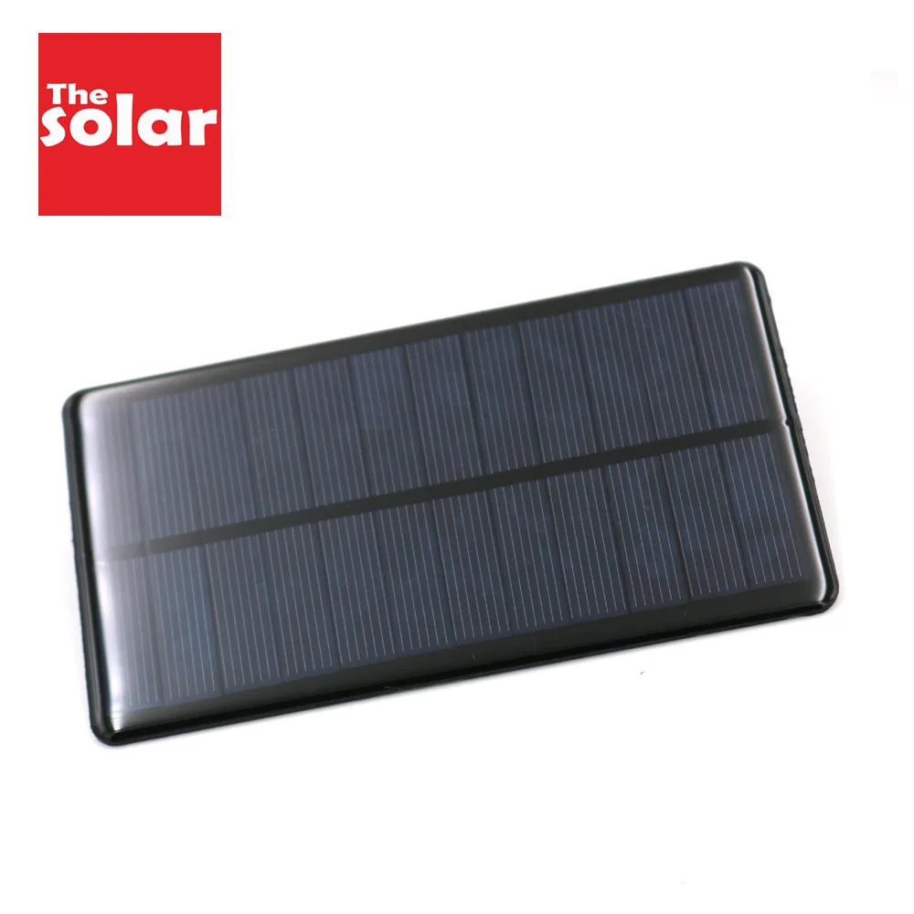 Поликристаллическая стандартная эпоксидная солнечная панель 6 в 210ма DIY зарядное