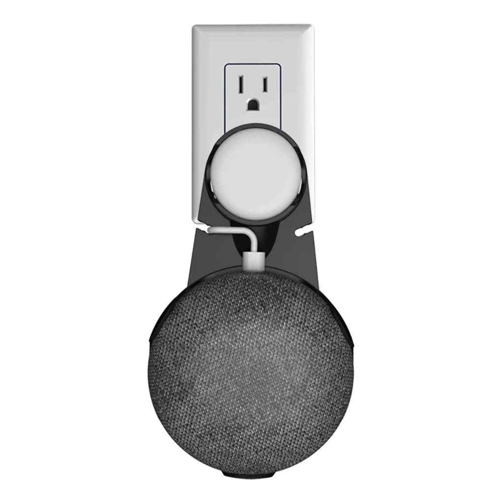Для Google Home Mini Outlet настенное крепление подставка Мини голосовой помощник домашняя