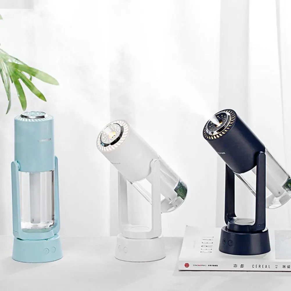 

Portable Air Humidifier 230ml Scented Table Humidifier Home For Car Super Lamp Wireless Silent Anion Function 230ml LED A5H0