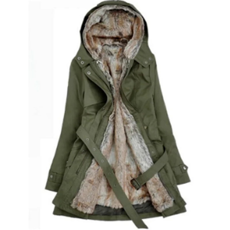 Новая женская зимняя куртка 2021 повседневное женское базовое пальто теплая