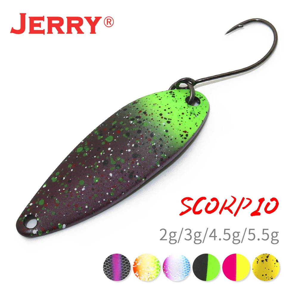 Jerry для малышей с принтом Скорпион форель область рыбалки на блесну поток