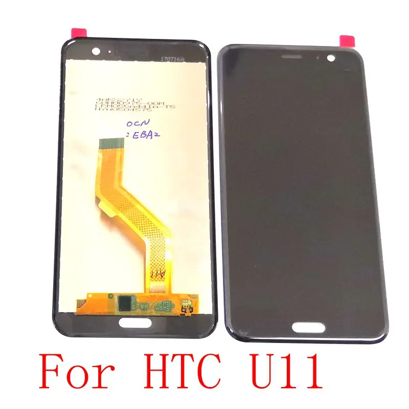 Для HTC U11 ЖК-дисплей + сенсорный экран стекло дигитайзер полная замена экрана для