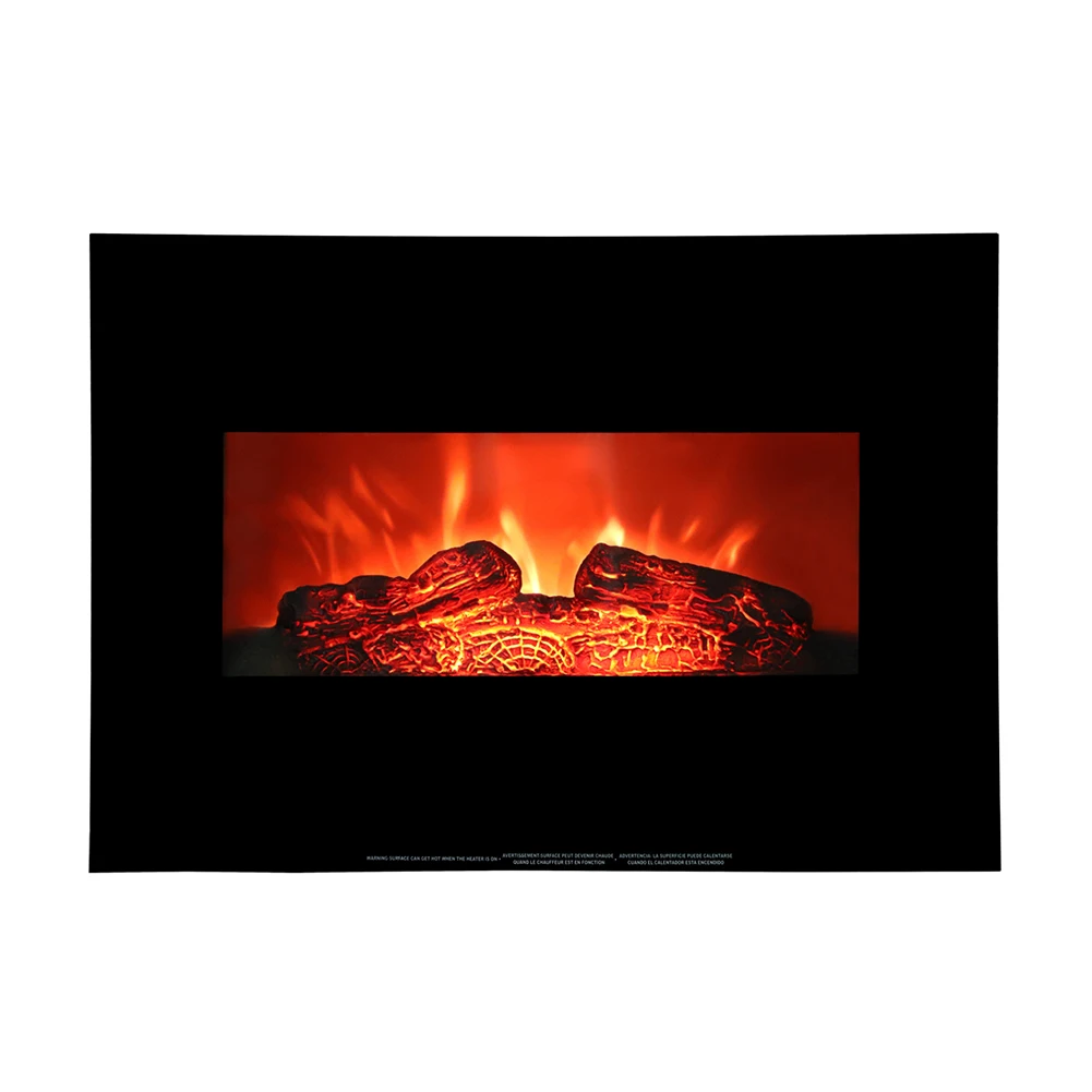 

electric fireplace firebox insert burner room heater LED optical fire artificial emulational flame decoration warm air blower